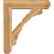Ekena Millwork Legacy Craftsman Rough Sawn Bracket w/ Offset Brace, Western Red Cedar, 8"W x 34"D x 38"H BKT0806X34X38LEC04RWR - alternate 2